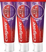 Colgate Fogkrém Max White Purple Trio 3 x 75 ml akciós termékkép 1