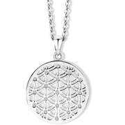 CRYSTalp Divatos nyaklánc kristályokkal Flower of Life 30086.CRY.R akciós termékkép 1