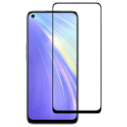 3D Edzett üveg Realme 6 fekete akciós termékkép 1