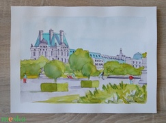 Akvarell - Louvre (2021.) akciós termékkép 1