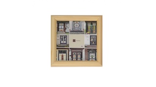 Fa fotókeret NEW YORK 20x20 natural akciós termékkép 1