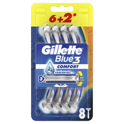 Gillette Egyhasználatú borotvák 3 Comfort 6+ 2 db akciós termékkép 1