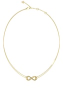 Guess Dupla aranyozott nyaklánc szívekkel Guess Amore JUBN05049JWYGT/U akciós termékkép 1