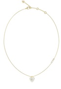 Guess Gyönyörű aranyozott nyaklánc Guess Amore JUBN05052JWYGWHT/U akciós termékkép 1