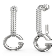 Guess Divatos acél lógó fülbevaló Oh My G JUBE04520JWRHT/U akciós termékkép 1