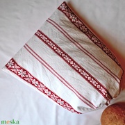 Palóc szőttes piros mintás kenyeres zsák akciós termékkép 1