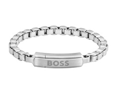 Hugo Boss Időtlen férfi acél karkötő Devon 1580596 17,5 cm akciós termékkép 1