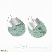 SAGA RUSTIC GREEN fülbevaló akciós termékkép 1