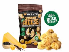 Zsebbe való ropogós sajt - Ír cheddar fekete borssal akciós termékkép 1