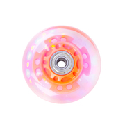 Világító kerék inline görkorcsolyára PU 70*24 mm ABEC 5 csapágyakkal narancssárga akciós termékkép 1