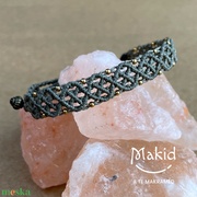 Kaliopi zöld mikromakramé karkötő akciós termékkép 1