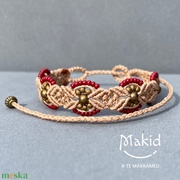 Flora natúr mikromakramé karkötő akciós termékkép 1