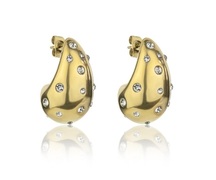 Marc Malone Aranyozott fülbevaló Tear Drop Adley Gold Earrings MCE24045G akciós termékkép 1