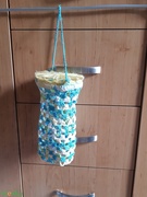 Több színű, kézzel horgolt lampion, függő akciós termékkép 1