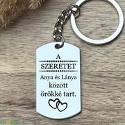 Anya-lánya ajándék kulcstartó akciós termékkép 1