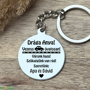 Anya védelmezője-autós kulcstartó akciós termékkép 1