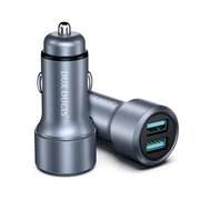 DUX B40 36W QuickCharge 3.0 autós töltő fekete akciós termékkép 1