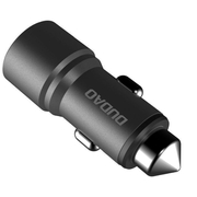 DUDAO R5 Autós töltő 2X USB 2.4A fekete akciós termékkép 1