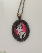 Audrey Hepburn bronz színű nyaklánc akciós termékkép 1
