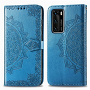 ART pénztárcavédő Huawei P40 ORNAMENT kék akciós termékkép 1