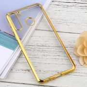 METALLIC Szilikon borítás Samsung Galaxy A21 arany akciós termékkép 1
