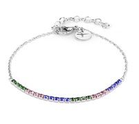 Tamaris Játékos acél karkötő kristályokkal Sparkle Up TJ-0535-B-21 akciós termékkép 1
