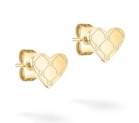 Tamaris Szív aranyozott acél fülbevaló Logomania Heart TJ-0532-E-08 akciós termékkép 1