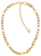 Tommy Hilfiger Masszív aranyozott acél nyaklánc Contrast Link Chain 2780784 akciós termékkép 1