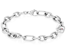 Tommy Hilfiger Divatos acél karkötő Contrast Link Chain 2780789 akciós termékkép 1