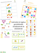 Számolás és logikus gondolkodás óvodásoknak és elsősöknek akciós termékkép 1