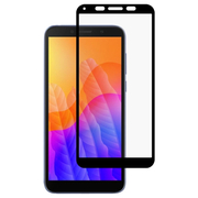 3D Edzett üveg Huawei Y5p fekete akciós termékkép 1
