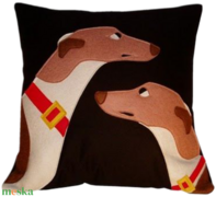 Agár párna / Whippet párna akciós termékkép 1