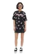 Cropp - Nyomott mintás oversize póló Kuromi - fekete termék 2. képe