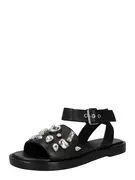 3.1 Phillip Lim Pántos szandál  fekete / ezüst / átlátszó akciós termékkép 1