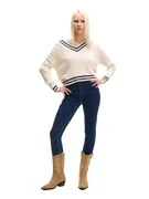 Cropp - Skinny Push up farmer - tengerészkék termék 2. képe