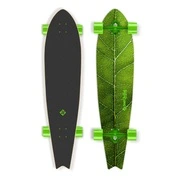 Longboard Street Surfing Fishtail - The Leaf 42"  zöld akciós termékkép 1