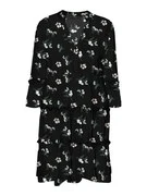 VERO MODA Ruha 'EASY JOY'  smaragd / púder / fekete / fehér akciós termékkép 1