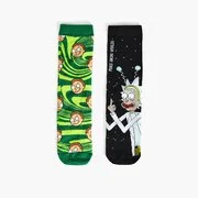 Cropp - 2 pár Rick and Morty zokni - fekete akciós termékkép 1