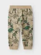 NAME IT Nadrág 'NMMBenja'  sötét bézs / antracit / zöld / khaki termék 2. képe