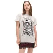 Cropp - Nyomott mintás oversize póló The Nightmare Before Christmas - világos szürke akciós termékkép 1