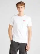 LEVI'S ® Póló '2Pk Crewneck Graphic'  indigó / piros / fehér termék 2. képe