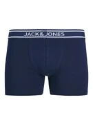 JACK & JONES Boxeralsók  sötétkék / mandarin / fekete / fehér termék 2. képe