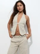 Pull&Bear Top  greige termék 2. képe
