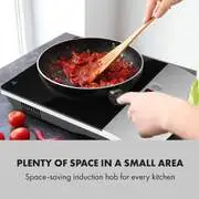 Klarstein VariCook Single, indukcós főzőlap, 1800 W, 1 zóna termék 2. képe