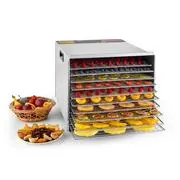 Klarstein Fruit Jerky Steel 10, aszalógép, 1000 W, 10 emelet akciós termékkép 1