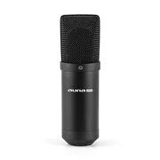 Auna Pro MIC-900B-LED, fekete, USB kondenzátoros stúdió mikrofon, vese k., LED termék 2. képe