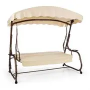 Blumfeldt High Society, 220 cm, barna, hollywoodi kerti hintaszék, hintapad termék 2. képe