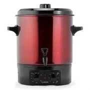 Klarstein Biggie, befőzőautomata, 27 l, 2000 W, időzítő, piros termék 2. képe
