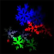 Blumfeldt Snowdance, LED kivetítő, hópelyhek, vízálló, 4 szín, IP65 termék 2. képe