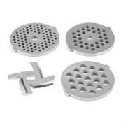 Klarstein Lucia, perforált lemezek készlete, húsdaráló tartozék, 3-4,5-7 mm, INOX akciós termékkép 1